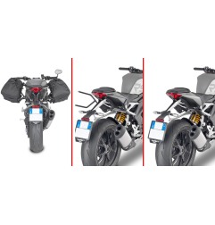 Givi TR6420 Telaietti laterali Remove-X sgancio rapido Triumph Speed Triple 1200 RS 2021