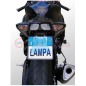 Lampa luce targa a 3 Led smd con luce bianca cod. 90166