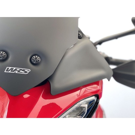 WRS DU019NO Coppia deflettori Ducati Multistrada V4 Nero opaco