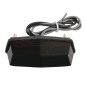 Lampa luce targa a 3 Led smd con luce bianca cod. 90166