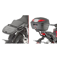 Kappa KR1169 attacco per montare bauletto monolock per Honda CB 125 R e CB 300 R dal 2018