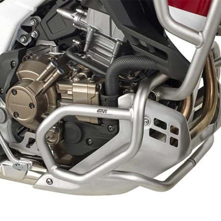 KN1167OX Kappa Protezione tubolare acciaio Inox per Africa Twin CRF 1000 L Adventure Sports DCT (18)