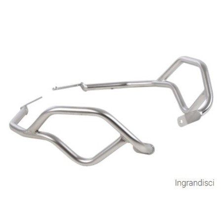 Protezione serbatoio tubolare Hepco Becker 5027605 00 22 Triumph Tiger 900 dal 2020 Acciaio Inox