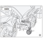 Givi LS5135 kit montaggio paramotore TN5135 con faretti originali BMW R1250RT 