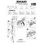 Shad Locks S0SY11SC Antifurto da manubrio Sym Symphony 125 ST 2021