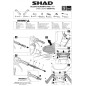 Shad Locks S0BR47SC Antifurto da manubrio Suzuki Burgman 400 dal 2017