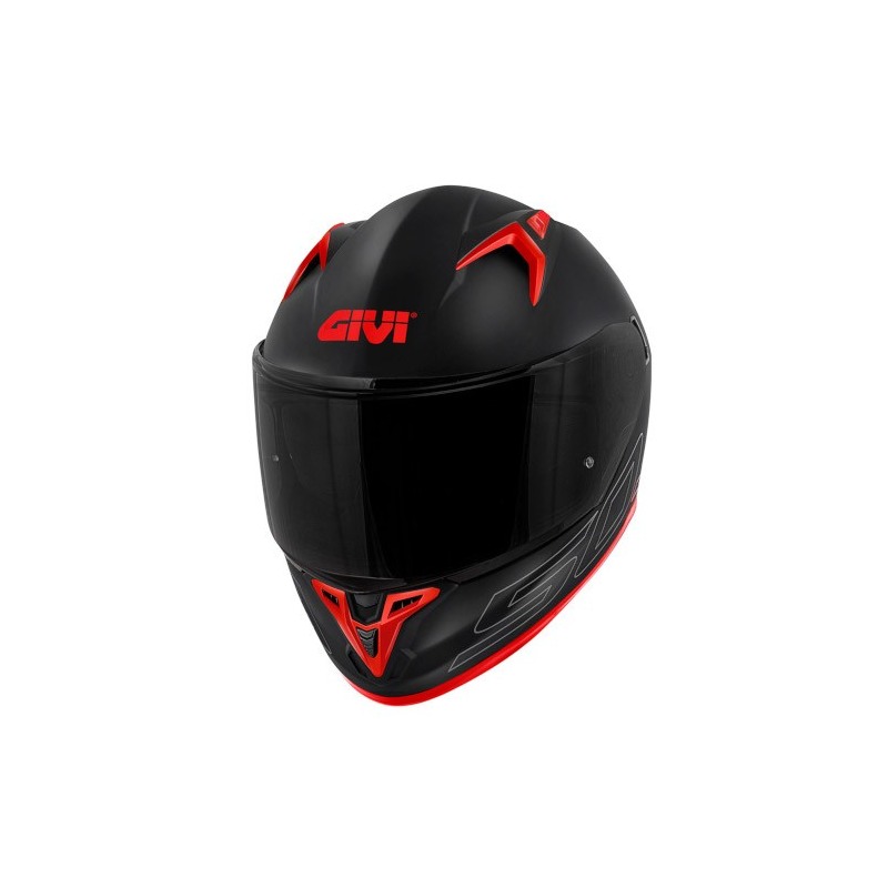 Givi 50.9 Solid Color Casco moto integrale con visierino solare ECE6