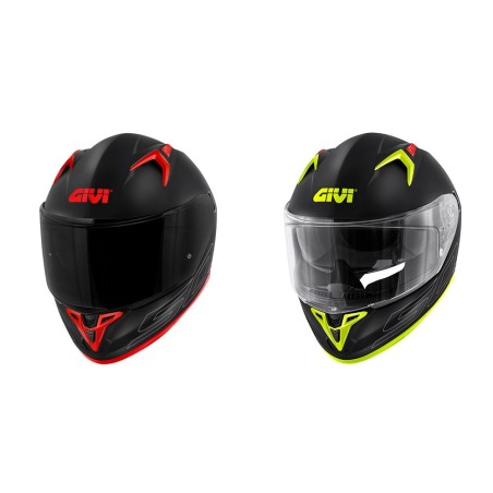 Givi 50.9 Solid Color Casco moto integrale con visierino solare ECE6