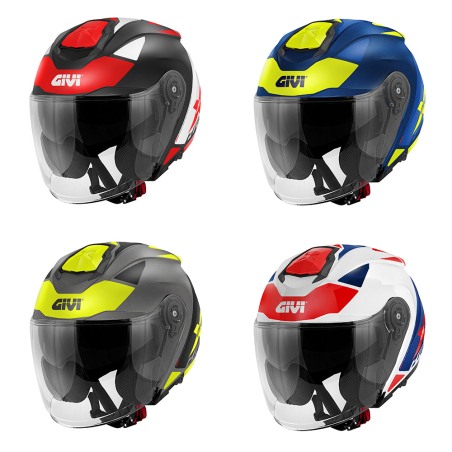 Givi X.25 Target Casco moto Jet Omologato ECE6