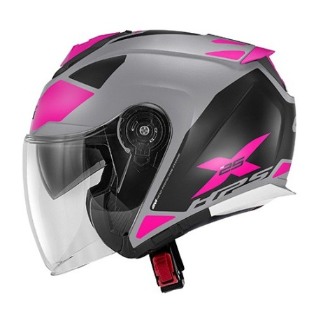 Casco moto Jet donna Givi X.25 Target Lady Omologazione ECE6