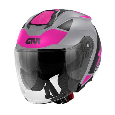 Givi X.25 Target Lady Casco moto Jet donna Omologato ECE6