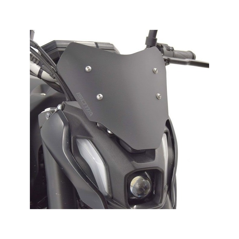 Isotta SC390-NO Cupolino sport fly Yamaha MT-07 2021 Nero opaco