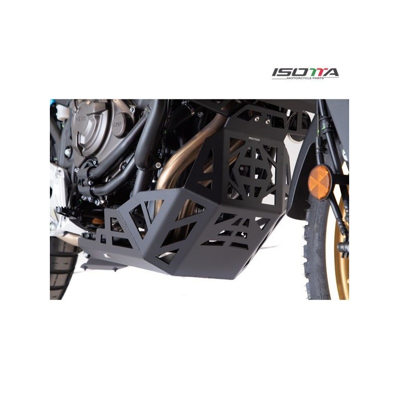 Isotta GR382-N-TX Protezione motore basso XL Yamaha Tenerè 700 2021 Nero
