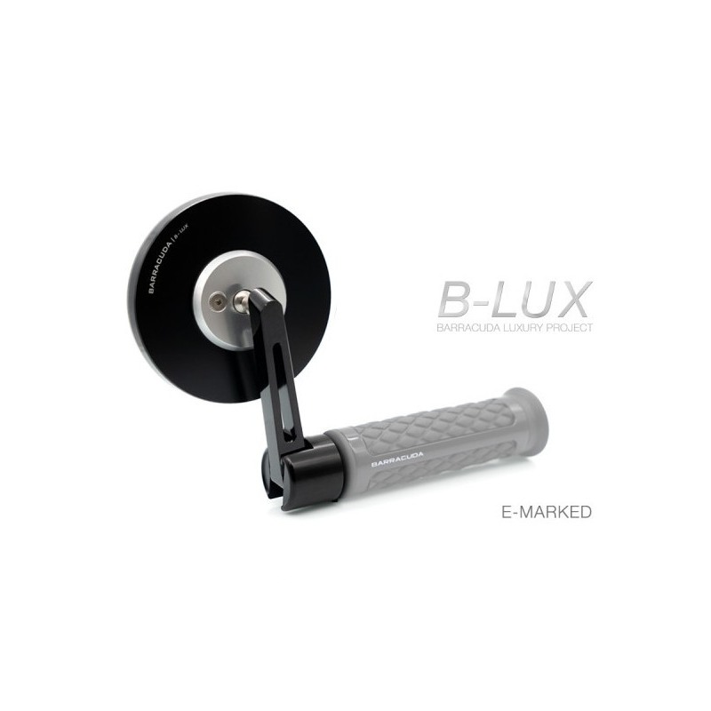 Barracuda N2000-SSB Coppia specchietti Skin-S Bar End B-Lux