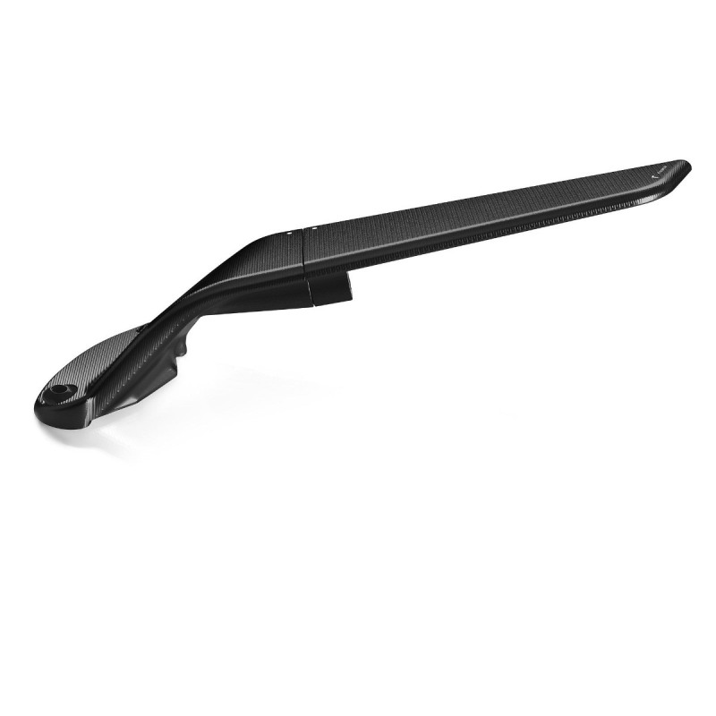 Specchietti Retrovisori OEM In Fibra Di Carbonio Per Kawasaki Ninja 650R 400R Z1000Sx Er6F - Nero Opaco