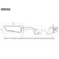 Rizoma BSS050A Specchietti retrovisori grigi Stealth Suzuki GSX R 1000 dal 2020
