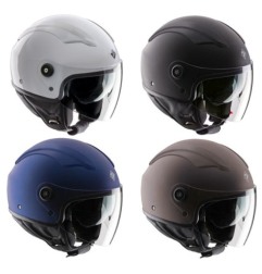 Tucano Urbano El'Top Casco areato demi-jet con cover incluse