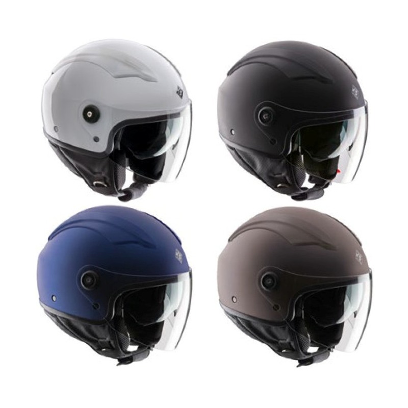 Casco con griglie di areazione Tucano Urbano El Top Cover incluse