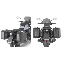 Givi PLO8206MK Portavaligie laterale Monokey per Moto Guzzi V7 Stone 2021