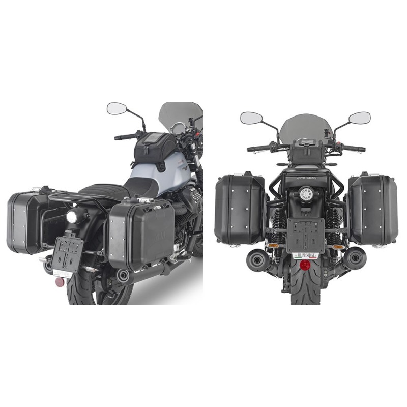 Kappa KLO8206MK Portavaligie laterale Monokey per Moto Guzzi V7 Stone 2021