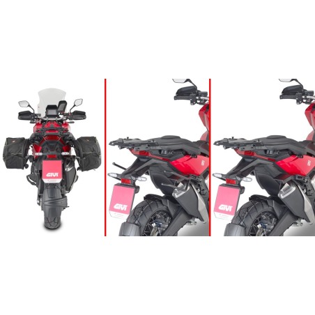 Givi TR1188 Telaietti laterali Remove-X sgancio rapido Honda X-Adv 750 2021