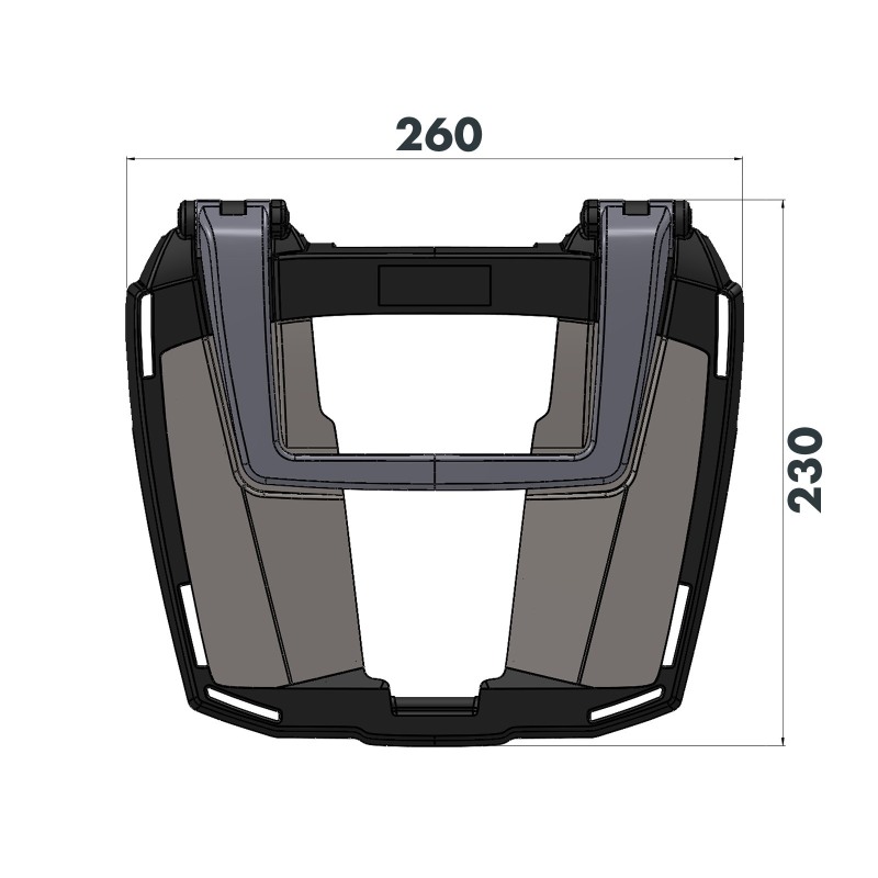 Hepco Becker 6616520 01 01 Supporto bauletto Easyrack BMW F850GS Adventure 2019