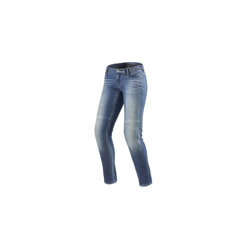 Revit Westwood SF Jeans Moto Donna – Slim Fit In Cordura Stretch, Protezioni Ginocchia CE Livello 1