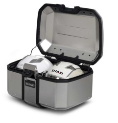 Shad Terra TR55 Bauletto Top Case in alluminio 55 Litri Grigio