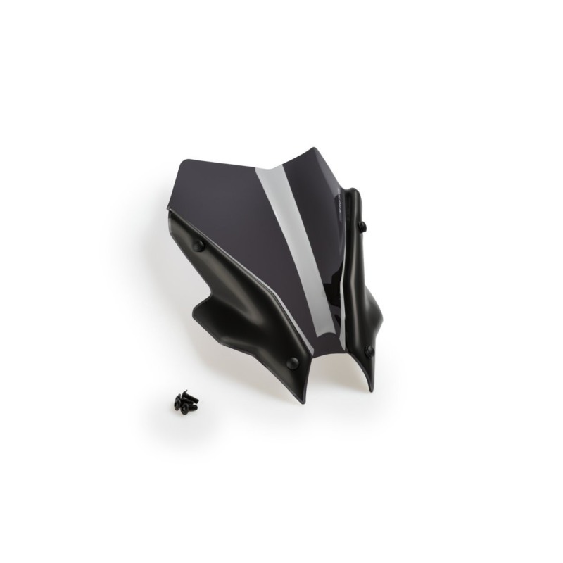 Saute-vent Puig New Generation Sport - Fumé Foncé - Pour Yamaha MT-09 2021-2022 - Méthacrylate 3mm