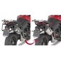 Givi PLR6404 Telaietti laterali Monokey Triumph Tiger Sport 1050 13-20