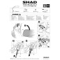 Shad Locks K0ML11SC Antifurto da manubrio Kymco Miller 125