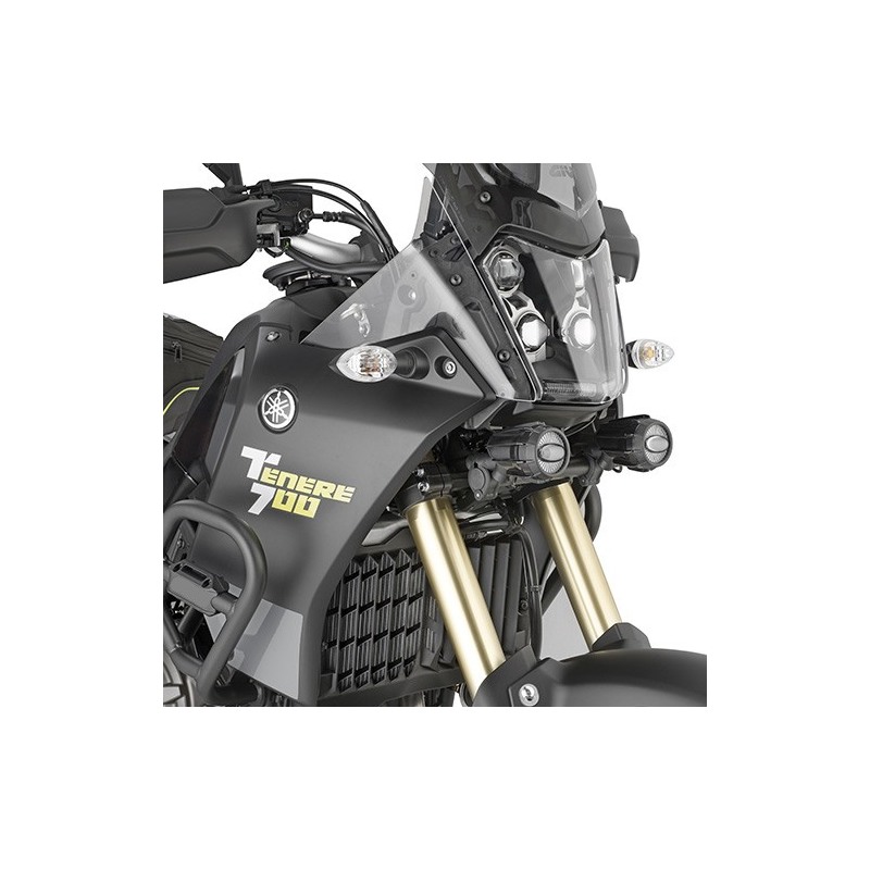 Kappa LS2158K Kit aggancio faretti in assenza di paramotore tubolare per Yamaha Tenerè 700 2021