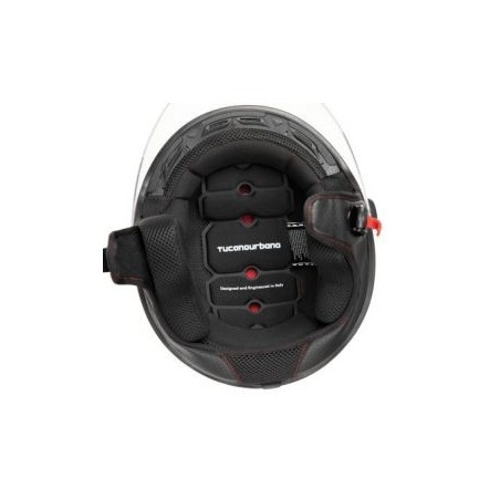 Imbottitura interna Casco Tucano Urbano El'Start con guanciali