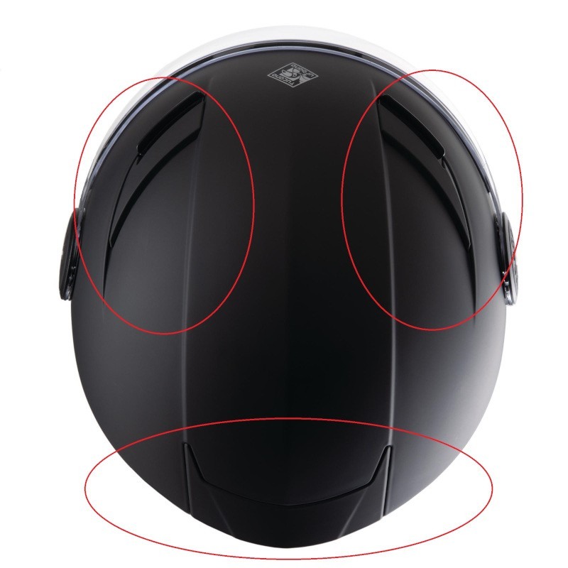 Kit 3 prese d aria per casco Tucano Urbano El Start