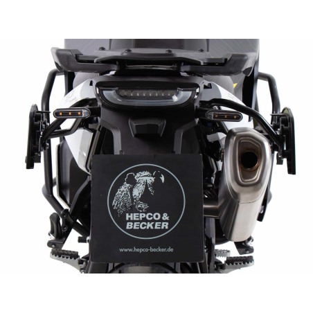 Hepco Becker 6307634 00 01 portavaligie C-Bow per Husqvarna Norden 901