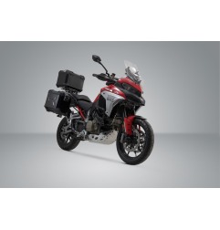 SW-Motech ADV.22.822.75000/B Set valigie Adventure Nere Ducati Multistrada V4