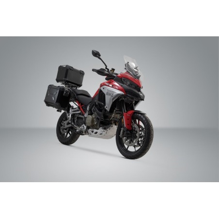 SW-Motech ADV.22.822.75000/B Set valigie Adventure Nere Ducati Multistrada V4