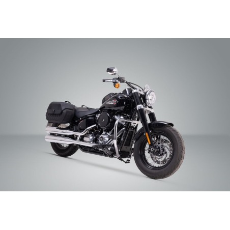SW-Motech BC.HTA.18.682.21100 Borse laterali Legend Gear Harley Davidson Softail Street Bob FXBB