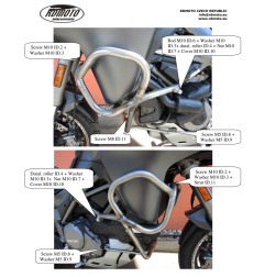 RD Moto CF119KD Protezione motore tubolare per Ducati Multistrada 1260