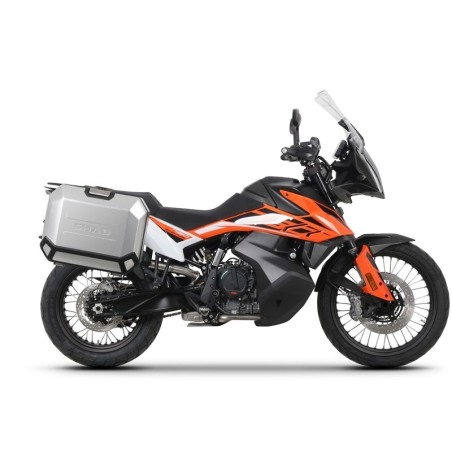 Shad K0DV814P portavaligie laterale 4P System per KTM 890 / 790 Adventure