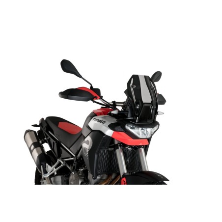 Puig 21225N Cupolino sport Aprilia Tuareg 660 2022 Nero