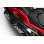 De Pretto Moto R-0941B Kit pedane poggiapiedi Nere Honda Forza 750 2021
