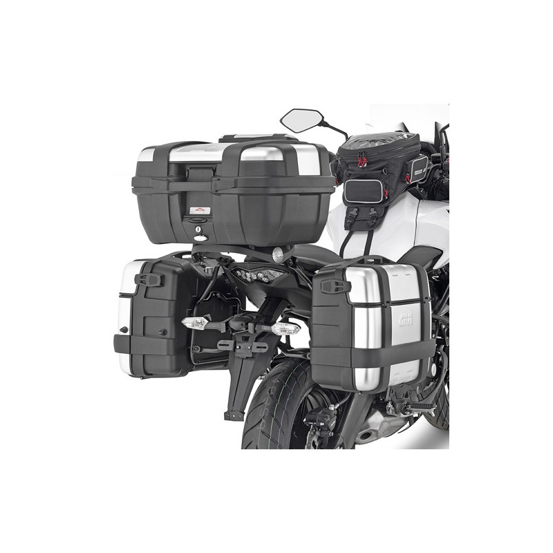 Givi PL4114 Portavaligie laterali Monokey per Kawasaki Versys 650