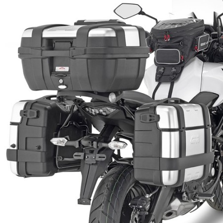 Givi PL4114 Portavaligie laterali Monokey per Kawasaki Versys 650