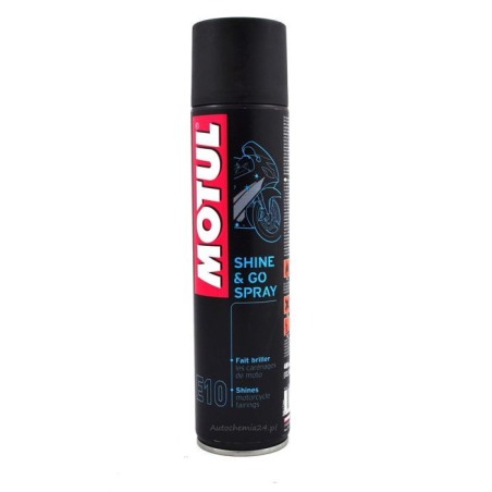 Motul E10 Shine & Go Spray Lucidante per moto