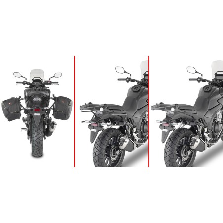 Givi TR1171 Telaietti laterali Remove-X sgancio rapido Honda CB500X dal 2019
