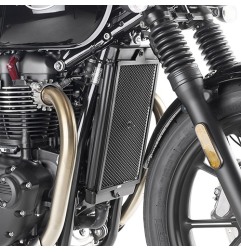 Kappa KPR6407 protezione radiatore Triumph Street Twin 900 Acciaio Inox Nero