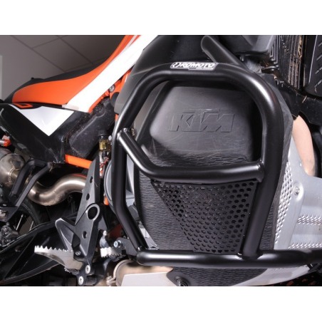 RD Moto CF129KD Kit Protezione motore tubolare KTM 890 Adventure Nero