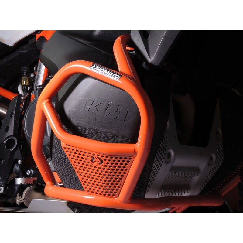 RD Moto CF129O Kit Protezione motore tubolare KTM 890 Adventure Arancione