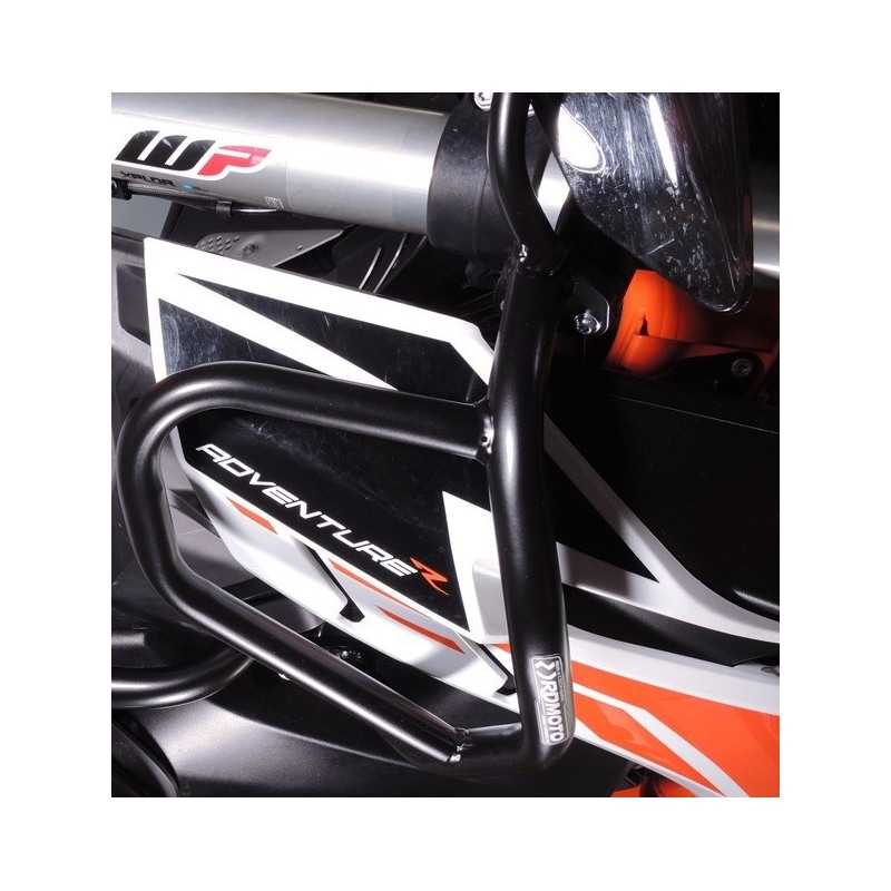 RD Moto CF134KD Kit Protezione motore tubolare superiore KTM 890 Adventure Nero